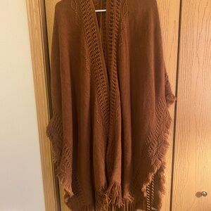 Elegant Earthy brown/red Women's Sweater